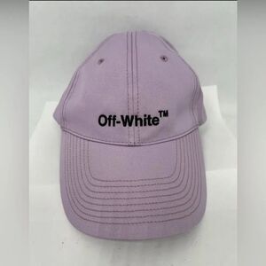 Off-White Seasonal Lilac Cap Hat One Size
